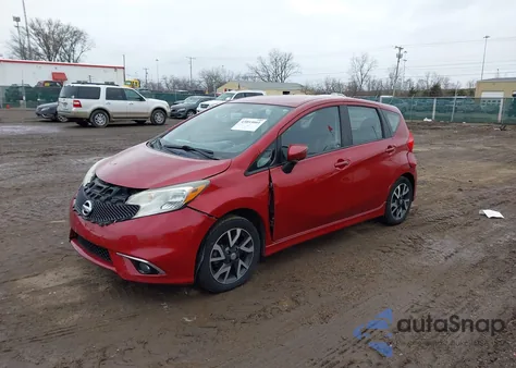 2015 Nissan Versa Note Sr z USA, uszkodzony, nr VIN 3N1CE2CP0FL389966